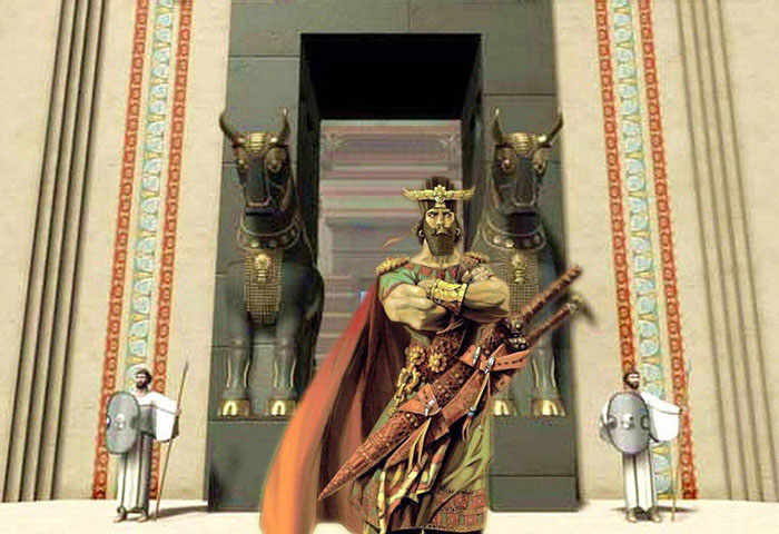 Art - Darius the Great in Persepolis