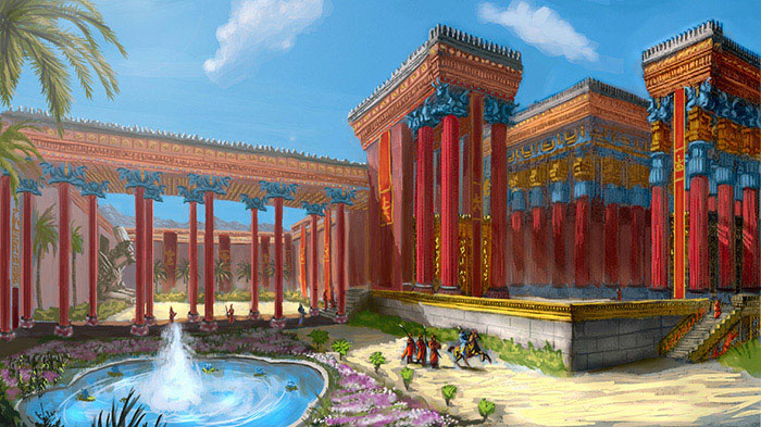 Art - Reconstruction of Persepolis 8