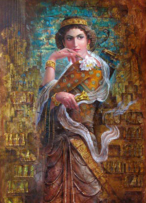 Empress Purandokht Sassanid